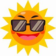 Image result for Sun with Sunglasses Clip Art Transparent