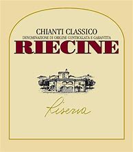 Image result for Riecine Chianti Classico Riserva