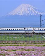 Image result for Shinkansen Mount Fuji