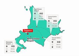 Image result for Sapporo Map