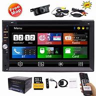 Image result for Double Din Radio with Cameras
