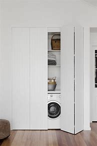 Image result for Folding Laundry Room Doors