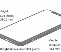 Image result for Dimensions of iPhone XR in Inches