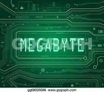 Image result for Clip Art Mega Byte