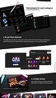 Image result for Glow Pack Procreate Brushes