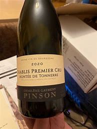 Image result for Pinson Freres Chablis Montee Tonnerre