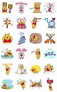 Image result for Winnie Pooh PNG Stickers