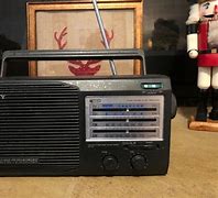 Image result for Vintage Sony AM/FM Radio