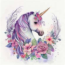 Image result for Cute Unicorn Painting