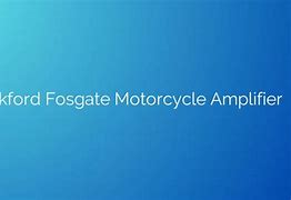Image result for Rockford Fosgate 5 Channel Amp
