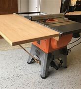 Image result for Outfeed Table for RIDGID Table Saw