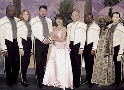 Image result for Riker Troi Wedding