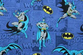 Image result for Batman Comic Fabric