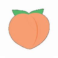 Image result for Cheeky Peach Emoji