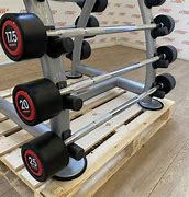 Image result for Barbell Set with Rack