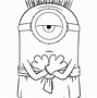 Image result for Love Minion Outline