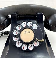 Image result for Vintage Rotary Dial Desk Phone