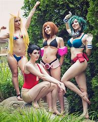 Image result for My Academia Cosplay Girl Hero Characters