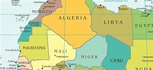 Image result for Northwest Africa Map