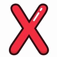 Image result for Clip Art Red X in a Box