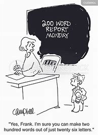 Image result for Funny Cartoons About Writing