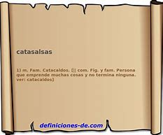 Image result for catasalsas