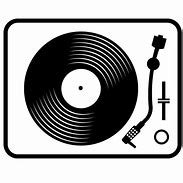 Image result for Turntable DJ Stencil