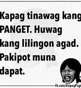 Image result for Hugot Lines Tagalog Funny Memes