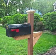 Image result for Mailbox with Post