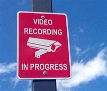 Image result for Surveillance Camera Signs