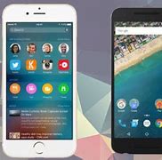Image result for iPhone and Android Phone