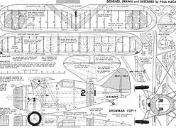 Image result for Printable Model Airplane Plans