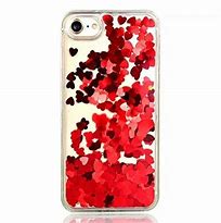 Image result for Liquid Glitter Hearts Phone Case Plus iPhone 7