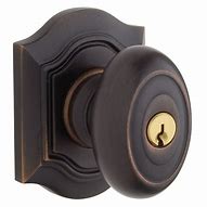 Image result for Keyed Bronze Door Knobs