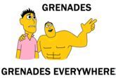 Image result for Frag Grenade Belt Meme