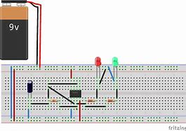 Image result for Red Yellow-Green LED Circuit