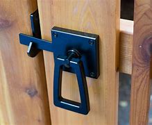Image result for Double Wood Gate Latch