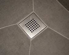 Image result for Square Tile Shower Drain