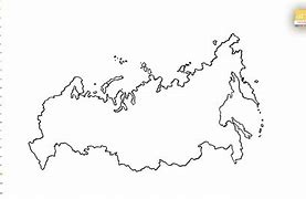 Image result for Russia Map Drawing