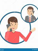 Image result for On the Phone Cartoon