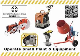 Image result for Small Plant Machenery