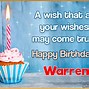 Image result for Happy Birthday Warren