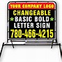 Image result for Portable Signs with Info