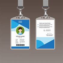 Image result for ID Card Vector