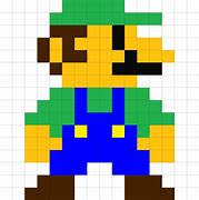 Image result for Super Mario Bros 2 8-Bit Luigi