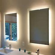 Image result for Mirrored Bath Shower Screen