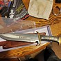 Image result for Bowie Knife with Sheath Full Tang