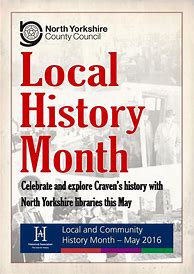 Image result for Local History Month Poster