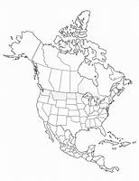 Image result for North America Cities Map