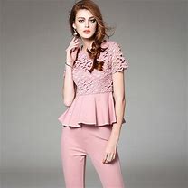 Image result for Casual Pant Suits for Women